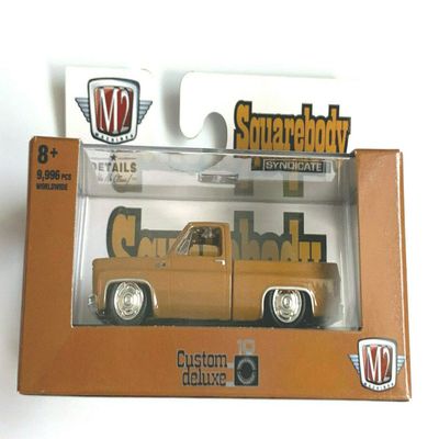 M2 Machines 1979 Custom Deluxe 10 C Minus (1:64 Scale) Brown, Squarebody Syndicate