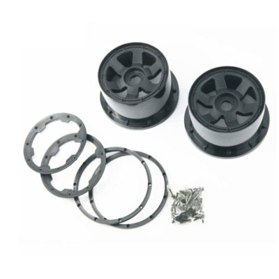 DAPENGNIAO Rear Wheel Hub Set with Screw Set for 1/5 Rovan KM HPI Baja 5b SS Accessories