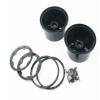 DAPENGNIAO Rear Wheel Hub Set with Screw Set for 1/5 Rovan KM HPI Baja 5b SS Accessories view 2
