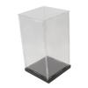 Cabilock 1pc Transparent Acrylic Display Box Cube Model Storage Case for Collectibles Easy Assembly Design Organize Items Display Container view 1