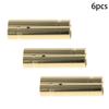 Heyiarbeit 6pcs 4mm Female Bullet Banana Connectors Plugs Gold Plated Banana Plugs for DIY RC Battery ESC Motor view 3
