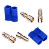 Heyiarbeit 2pcs 5.5mm Female Bullet Banana Connectors Plugs Gold Plated Banana Plugs for DIY RC Battery ESC Motor view 1