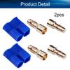 Heyiarbeit 2pcs 5.5mm Female Bullet Banana Connectors Plugs Gold Plated Banana Plugs for DIY RC Battery ESC Motor view 4