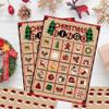 Joy Bang Christmas Games for Kids, 24 Player Christmas Bingo Cards Crafts for Kids Winter Holiday Games Activities for Family Large Group Classroom Xmas Party Favors Supplies Gifts view 4