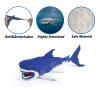 Axbotoy 10 Pack Shark Toys,8" Soft and Stretchy Realistic Shark Toy Set,Floating Bathtub Toys and Birthday Party Favors for Boys Girls Kids view 2