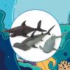 Axbotoy 10 Pack Shark Toys,8" Soft and Stretchy Realistic Shark Toy Set,Floating Bathtub Toys and Birthday Party Favors for Boys Girls Kids view 4
