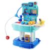 Toyvian Kit for Kids and Toddlers- 31Pcs Kids Doctor playset- 2 in 1 Pretend Play Doctor Kit Toys Scoolbag for Boys and Girls view 1