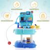 Toyvian Kit for Kids and Toddlers- 31Pcs Kids Doctor playset- 2 in 1 Pretend Play Doctor Kit Toys Scoolbag for Boys and Girls view 4
