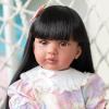 Angelbaby 60cm 24inch Reborn Baby Twins Dolls Black Boy and Girl Look Real African American Reborn Toddlers Realistic Silicone Biracial Newborn Bebe Doll and Accessories for Kid view 4