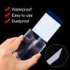 Chinco 100 Pieces 3" x 4" Baseball Card Holder Sleeves Plastic Hard Card Protectors for Baseball, Football, Basketball& Sports Cards(Clear) view 3