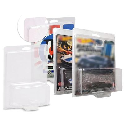 EVORETRO Clamshell PET Protector Case for Single Car Hot Wheels Premium Protector Case, Pop Culture, Retro Entertainment - 0.60MM Thick Clear Blister for Hot Wheels Protector Case (19 Pack)