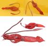 Zerodis Squid Figurine Model Toy,Marine Organism Realistic Hand Painted Squid PVC Model Simulation Educational Learning Desktop Decoration Toy(868 S) view 3