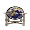 Unique Art Since 1996 150 GB CRY Gemstone Globe, Blue Crystallite Silver,150 GB BLUE CRY SILVER view 1