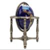 Unique Art Since 1996 150 GB CRY Gemstone Globe, Blue Crystallite Silver,150 GB BLUE CRY SILVER view 3