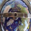 Unique Art Since 1996 150 GB CRY Gemstone Globe, Blue Crystallite Silver,150 GB BLUE CRY SILVER view 4