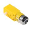 ACEIRMC 10pcs TT Magnetic Gearbox Engine DC Electric Motor 3V-6V Dual Shaft Geared DIY for Arduino Smart Car Robot Toys Cars Chassis Models Vibration Products (I Shape 1:48 Reduction Ratio) view 4