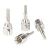 Rchobbytop 4 Sets 12mm Wheel Hex Drive Hub Adaptor & Steel Stub Axle & M4 Locknut Washers for 1/10 RC Car, Replace Parts of 102042 (02134) 122042 02033 for HSP 94108 94111 94123 94124 94170, Silver view 4