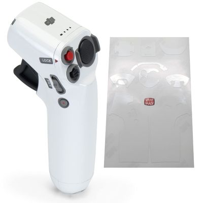 WRAPGRADE Skin Compatible with DJI FPV | Motion Controller (Racing White)