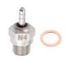 3 Packs 70117 RC Medium Hot Glow Plug No.4 N4 Spark Engine Parts for Traxxas Redcat HPI HSP 1/8 1/10 RC Car Truck Buggy view 2