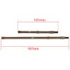 KYX Racing Hardened Steel Straight Axle Shafts Upgrades Parts Accessories for RC Crawler Car Axial RBX10 RYFT Rear Axle view 4