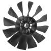 VGEBY Ducted Fan, 50mm Duct Fan 12?Blade Wear?Resistant Propeller Plastic Duct Fan Accessories Compatible for Planes Black(CW) Modeling Accessories view 4