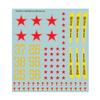 Battlefront Miniatures World War III: Team Yankee - Soviet Decal Set view 1