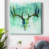 Canvas Prints Wall Art Animals Painting for Wall Dcor, Beyond the Forest I Wall Art, Ready to Hang, 32'' x 32'' view 3