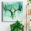Canvas Prints Wall Art Animals Painting for Wall Dcor, Beyond the Forest I Wall Art, Ready to Hang, 32'' x 32'' view 4