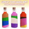 ArtCreativity Plastic Sand Art Bottles with Corks - Pack of 24-2oz Clear Containers for Sand Art, Message in a Bottle, Wedding Invitations, Fun Arts and Crafts Supplies for Kids - Sand not Included view 4
