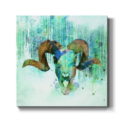 Canvas Prints Wall Art Animals Painting for Wall Dcor, Beyond the Forest II Wall Art, Ready to Hang, 32'' x 32''