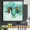 Canvas Prints Wall Art Animals Painting for Wall Dcor, Beyond the Forest II Wall Art, Ready to Hang, 32'' x 32'' view 4