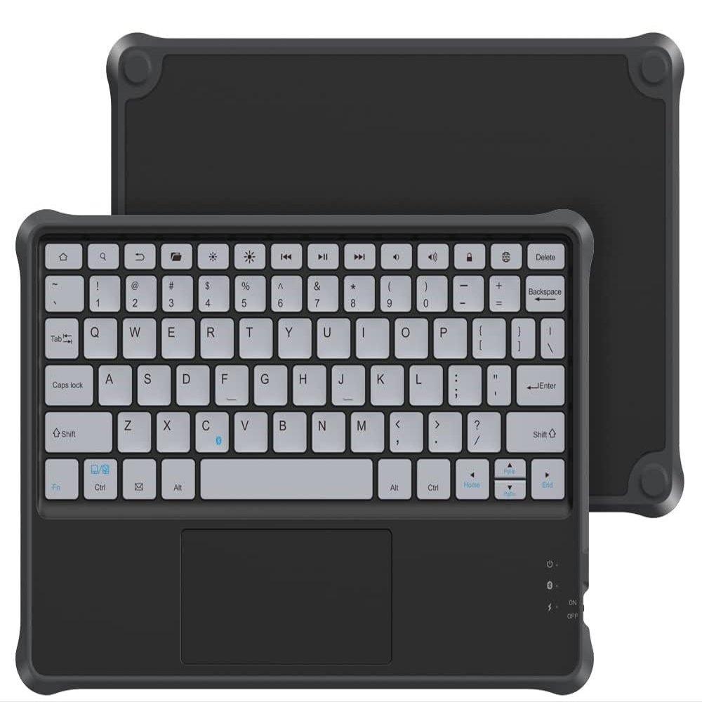 Made For Amazon Kids Bluetooth Keyboard, for 10 Fire Kids Pro and 10 Fire Kids Tablets | Black