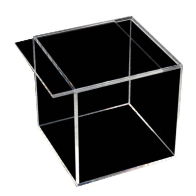 JYMENLING YANJINGYJ Display Clear Case, Protection Showcase, Acrylic Box for Action Figures Toys Collectibles Cube Countertop Box Size Can Be Customized (Color : Clear, Size : 15x15x15cm)