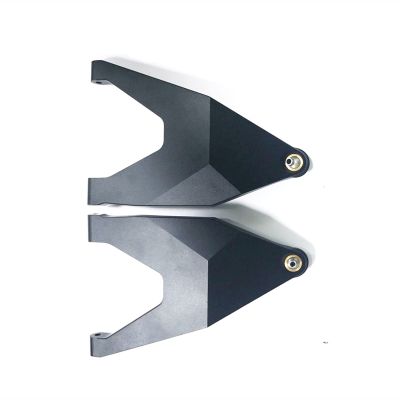 DAPENGNIAO Metal Front Lower Suspension Arm for TRAXXAS UDR 1/7 Truck OP Parts Accessories (Color : Black)