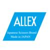 ALLEX Left Handed Scissors for Adult 7.8" All Metal Office Scissors for Desk, Japanese Stainless Steel Blade with Non-Slip Soft Ring, Green, Made in JAPAN view 4