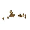 KHJK CHFENG-GG 10PCS 0.4M 13T Small Copper Gear 1.98mm 2mm for Toys Car RC Aircraft Gears (Hole Diameter : 1.98mm, Number of Teeth : 0.4M 13 Teeth) view 1