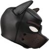 OnundOn Puppy Mask Neoprene Mask Halloween Hood Mask Doggy Mask for Games view 3