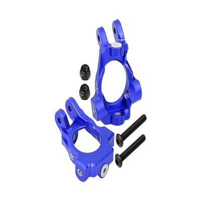 GPM for Losi 1:10 Lasernut U4 Tenacity LOS03028 / Tenacity DB Pro LOS03027V2 Upgrade Parts Aluminum Front C-Hubs - 6Pc Set Blue