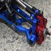 GPM For Losi 1:10 Lasernut U4 Tenacity LOS03028 / Tenacity DB Pro LOS03027V2 Upgrade Parts Aluminum Front C-Hubs - 6Pc Set Green view 3