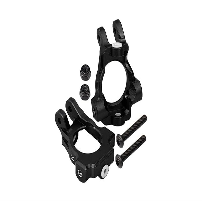 GPM for Losi 1:10 Lasernut U4 Tenacity LOS03028 / Tenacity DB Pro LOS03027V2 Upgrade Parts Aluminum Front C-Hubs - 6Pc Set Black