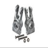 GPM For Losi 1:10 Lasernut U4 Tenacity LOS03028 / Tenacity DB Pro LOS03027V2 Upgrade Parts Aluminum Rear Knuckle Arm - 6Pc Set Silver view 1