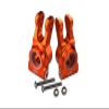 GPM For Losi 1:10 Lasernut U4 Tenacity LOS03028 / Tenacity DB Pro LOS03027V2 Upgrade Parts Aluminum Rear Knuckle Arm - 6Pc Set Orange view 1