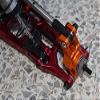 GPM For Losi 1:10 Lasernut U4 Tenacity LOS03028 / Tenacity DB Pro LOS03027V2 Upgrade Parts Aluminum Rear Knuckle Arm - 6Pc Set Orange view 2