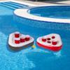 Northlight Inflatable Floating Swimming Pool Pong Game Set - 17.75" view 2