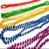 Dondor Festive Metallic Beaded Necklaces (30 Pack, MULTICOLORED) view 3