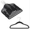 Kids Hanging Closet Organizer- with Childrens Velvet Hangers (Includes 10 Children's Hangers) (Hanging Adjustable Rod System That Triples Closet Space) view 3