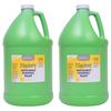 Handy Art Little Masters Washable Tempera Paint, Light Green, 1 Gallon, Pack of 2 (RPC214742-2) view 1