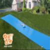Sea Cow Blue Giant Backyard Water Slide 75 x 12 Includes  Peel-N-Stik Fasteners KIT  Inflatable Ring view 2