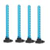 DAPENGNIAO 4pcs Aluminum Alloy Body Posts Mount for Tamiya TT02 TT-02 Upgrade Parts Accessories (Color : Purple) view 1