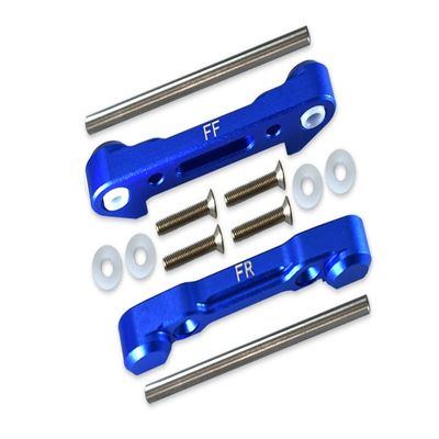 TEAM LOSI LASERNUT TENACITY U4 Aluminum Front Lower Suspension Mount - 12pc set - GPM LU4008 [LU4008]